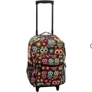 Rockland Roadster Rolling 17'' Backpack duffel, travel bag, luggage